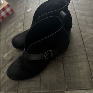 UGG Black and Cream Lined Footwear
